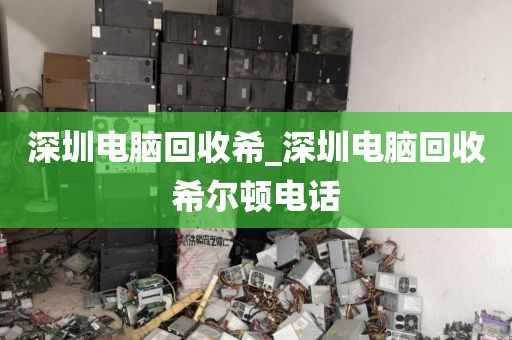 深圳电脑回收希_深圳电脑回收希尔顿电话